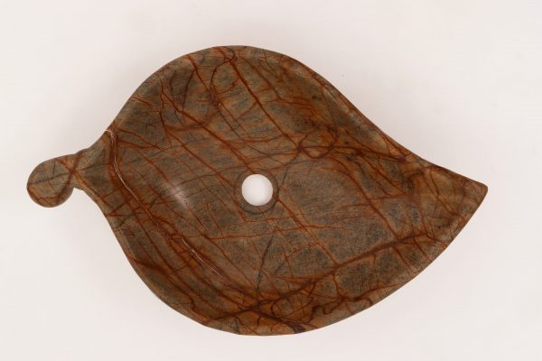 Brown Leaf - Designer Natural Stone Sink