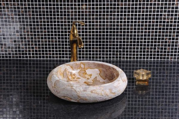 Italian Ring- Designer Natural Stone Sink