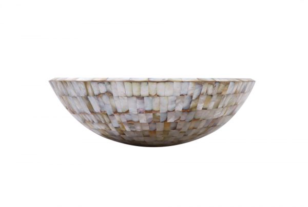 Mother of Pearl White Wash Basin
