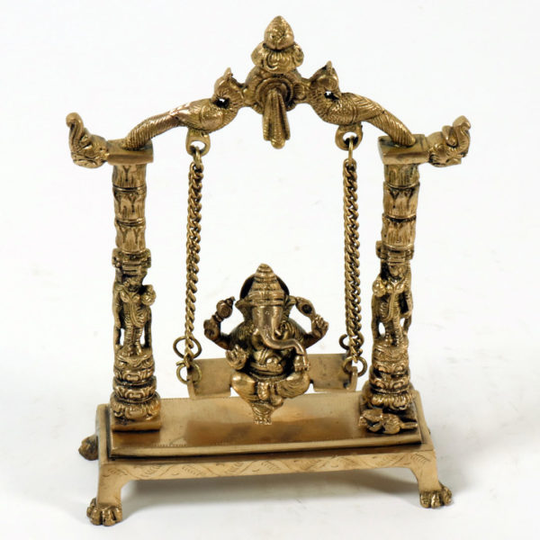 Brass Jhula Ganesh 2