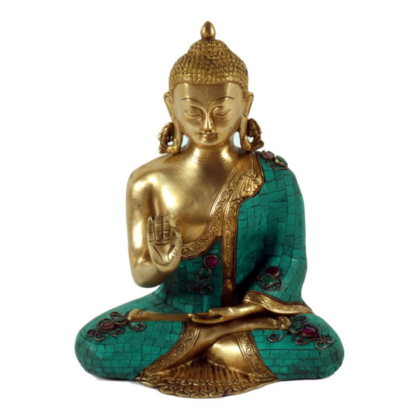 Brass Buddha Sitting (SW) 4