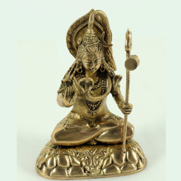 Brass Shiva Sitting 2