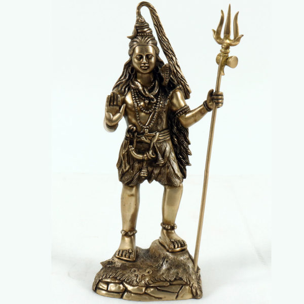Brass Shiva Standing 3