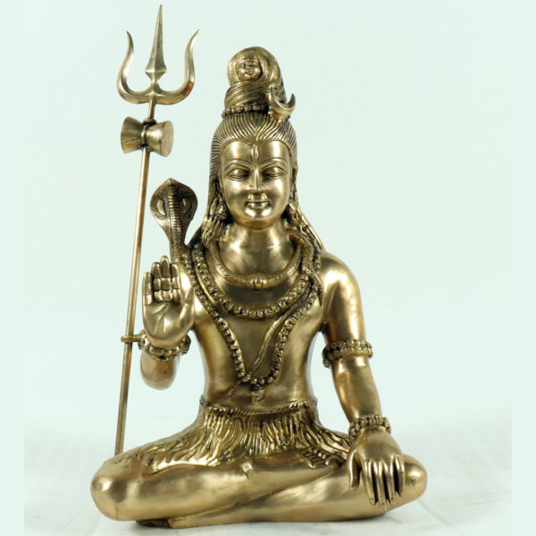 Brass Shiva without Base 1