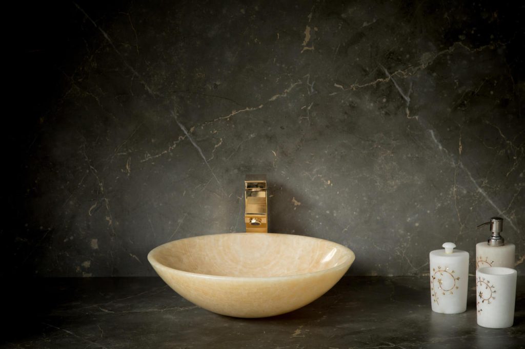 Dew Drop - Designer Natural Stone Sink