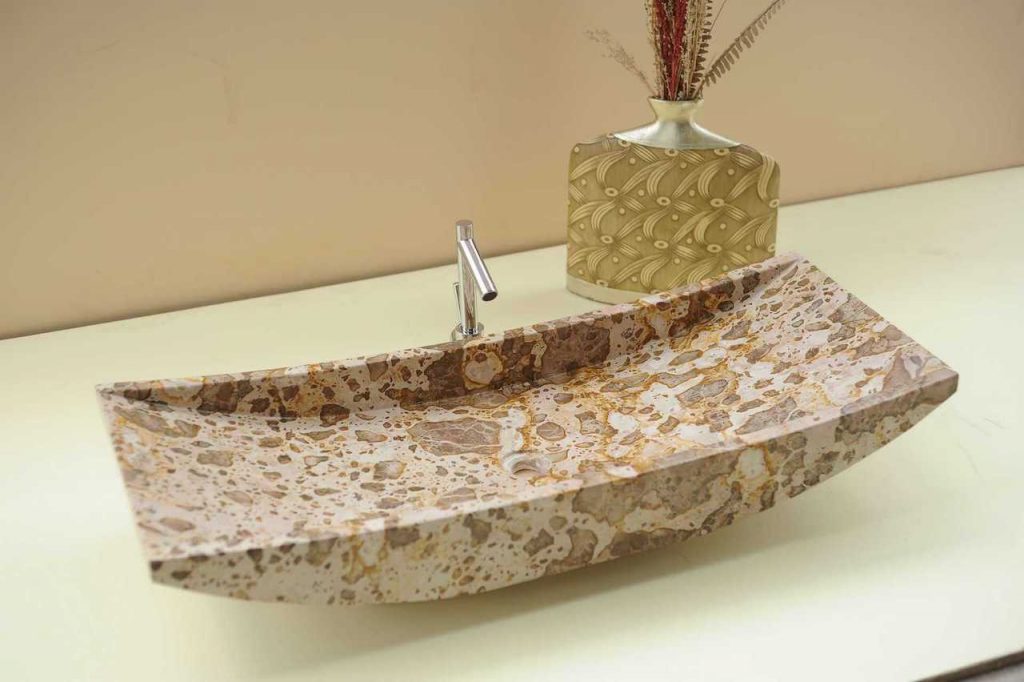 ميسول إيطالي - مصمم بالوعة الحجر الطبيعي