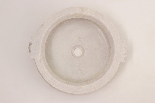 White Calicanto - Designer Natural Stone Sink