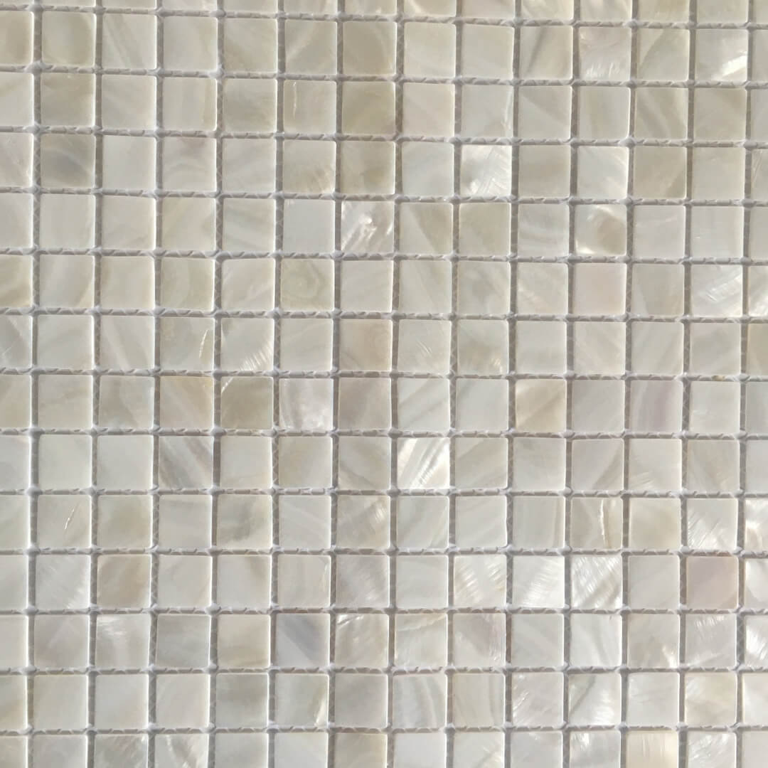 Blanca Shell - Glass Mosaic Tiles